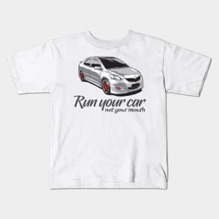 Run your Car not your Mouth Kids T-Shirt